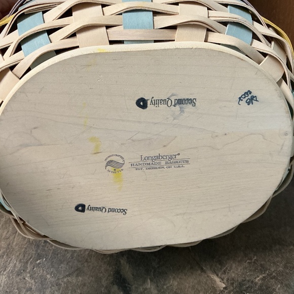 Longaberger Large Easter Basket Set - Picture 7 of 10